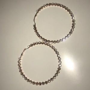 big hoops earrings